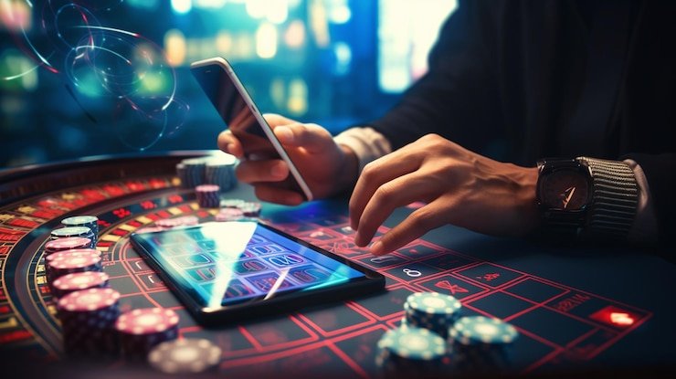 Visual ilustrasi tanggung jawab pengguna dalam menggunakan platform taruhan dan casino online
