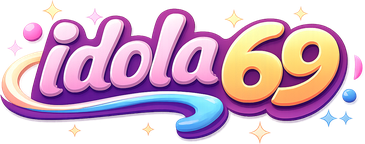 Logo idola69 hitam emas